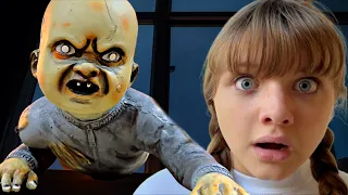 ZOMBIE in Our HOUSE! Can Aubrey and Caleb FIND the ZOMBIE BABY BEFORE it's TOO LATE?!