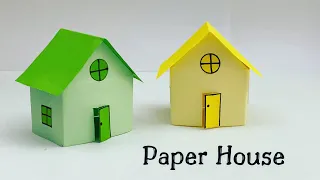 DIY MINI PAPER HOUSE / Paper Craft / Easy Origami  House DIY / Paper Crafts Easy / House DIY