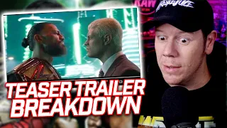 Reacting to Wrestlemania Teaser Trailer