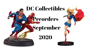 DC Collectibles Preorders for September 2020