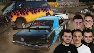 Coraz nas więcej! 🚗☆ Wreckfest Multiplayer ☆ Najbardziej pechowy odcinek!😍MST😂🚗