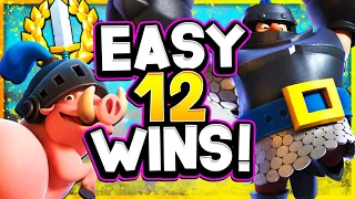 12-0 GRAND CHALLENGE with NEW MEGA KNIGHT DECK! - CLASH ROYALE