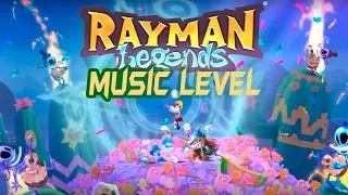 gameplay rayman legends - music level