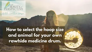 How do I know what size hoop drum to make?