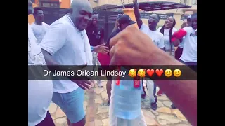 Dr James Orleans Lindsay jams to kwaku Anaase song by Amerado