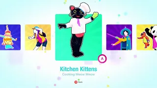 Just Dance 2020 Kids Mode Kitchen Kittens Rainbow Stars Gameplay