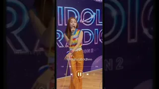 Minji & Jinny Secret Number duet at Idol Radio Karaoke BigBang's song