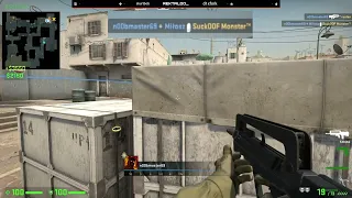 SMOKE grenade KILL FTW!!! (cs:go)