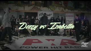 Straight End Battles |  Dozzy vs Izabella | Hip Hop top 8 | 2k16