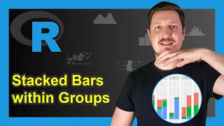 Draw Stacked Bars within Grouped Barplot in R (Example) | ggplot2 Barchart | facet_grid() & aes()