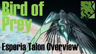 A new alien light fighter! | Esperia Talon Overview