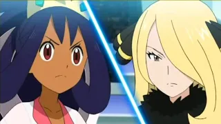 Cynthia vs Iris Full Battle [AMV] Pokemon Journeys Episode 117 [AMV]