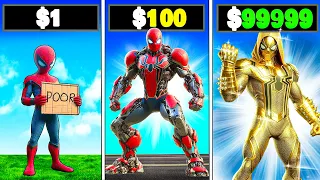 $1 SPIDERMAN to $1,000,000 in GTA 5