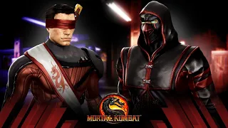 Mortal Kombat 9 - Kenshi and Ermac Tag Ladder on Expert Difficulty