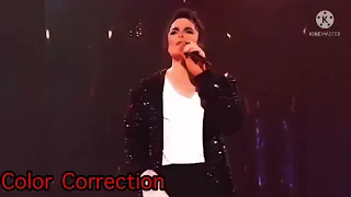 Michael Jackson— Billie Jean( Live Argentina 1993( Color Correction Comparison)