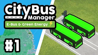 Creating a ELECTRIC BUS COMPANY in City Bus Manager Electric #1