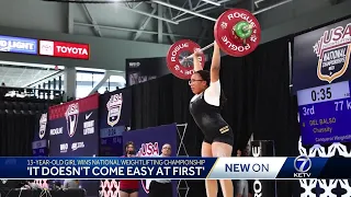 Elkhorn girl wins national weightlifting championship