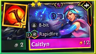 3 Star Caitlyn with a Radiant Red Buff! This was crazy! Teamfight Tactics Set 10 Gameplay