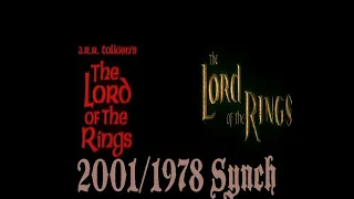 Lord of the Rings 1978/2001/2003 Synch