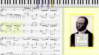 The Silver Swan Rag by Scott Joplin 1914, Ragtime piano