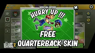 HURRY UP !!! Free Quarterback Skin + Epic Chest - Hill Climb Racing 2