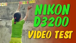 Nikon D3200 | Video Test | Full HD Sample | Nikkor 50mm 1.8G Lens