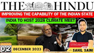 The Hindu Analysis 2 December 2023 | Daily Current Affairs and News Analysis UPSC IAS