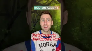 Can YOU Understand the BOSTON ACCENT?  🇺🇸 #shorts