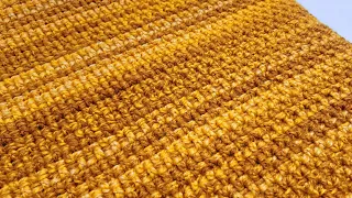 How To Crochet The Rice Stitch For Crochet Blankets, Scarfs, and More