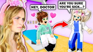 My PATIENT Has A CRUSH On Me In Brookhaven! (Roblox)
