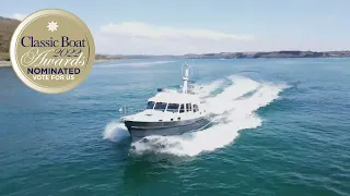 Cockwells Hardy 42 nominated for 'New Powered Vessel' in the Classic Boat Awards 2022!