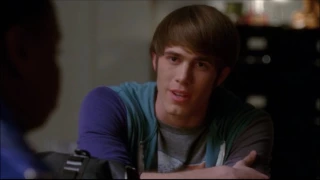 Glee - Ryder apologises to Marley, Jake and Unique 4x16