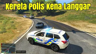 Polis Kejar Kereta Sampai Dalam Kem Askar GTA 5 LSPDFR