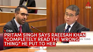 Committee of Privileges: Pritam Singh explains why he told Raeesah Khan 'I will not judge you'