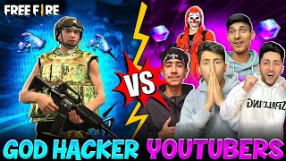 As Gaming Pro Squad Vs God Hacker😱😡- Garena Free Fire