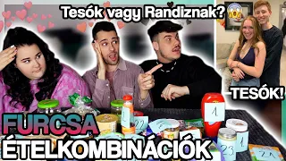 $ FURCSA ÉTELKOMBINÁCIÓK BARBIVAL ÉS ANDRISSAL! 😱🤢 Tesók vagy Randiznak?! $