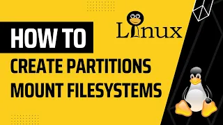 How To Create Partitions and Mount File System in Linux with fdisk || RHEL8 / CentOS8