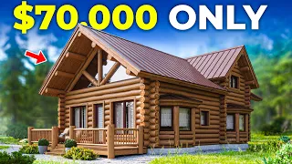 6 Affordable Log Cabin Kits For Sale on Ebay for Under $70k