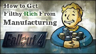 How to Get Rich from Manufacturing 💰 Fallout 4 No Mods Shop Class