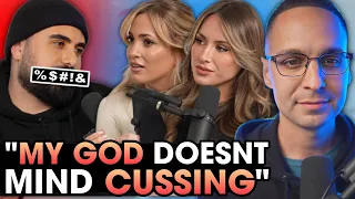 George Janko confronted by @GirlsGoneBible on Cussing! What Happens will Shock You!