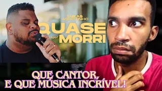 Quase Morri(Cover) - Lukas Agustinho| React gospel