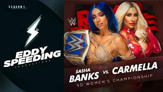 WWE Royal Rumble 2021 Promo - Sasha Banks vs. Carmella | EddySpeeding