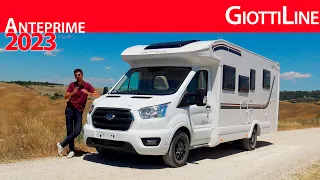 Anteprime camper 2023: Giottiline, arrivano gli inediti profilati Compact e la meccanica Ford