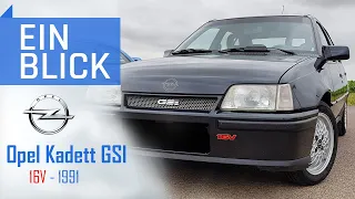 Opel Kadett GSI 16V (1991) - Ein Musterbeispiel für sportliche Kompakte!