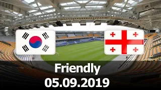 South Korea vs Georgia - International Friendly - PES 2019