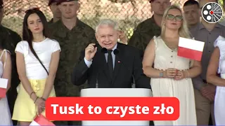 Jarosław Kaczyński: Tusk to czyste zło