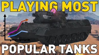 Playing the Most Popular Tanks in World of Tanks!