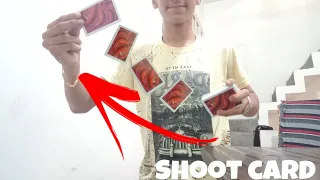 How to shoot a card | Card Throwing Trick | Now you see me 2 Magic Trick | Tutorial