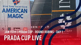 PRADA Cup Day 1 | Full Race Replay | PRADA Cup Round Robins