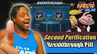 Naruto Online: Second Purification Breakthrough Pill/  500 Refine Rebate / 1000 BP Gain